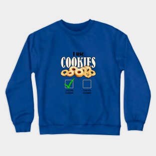 I use COOKIES Crewneck Sweatshirt